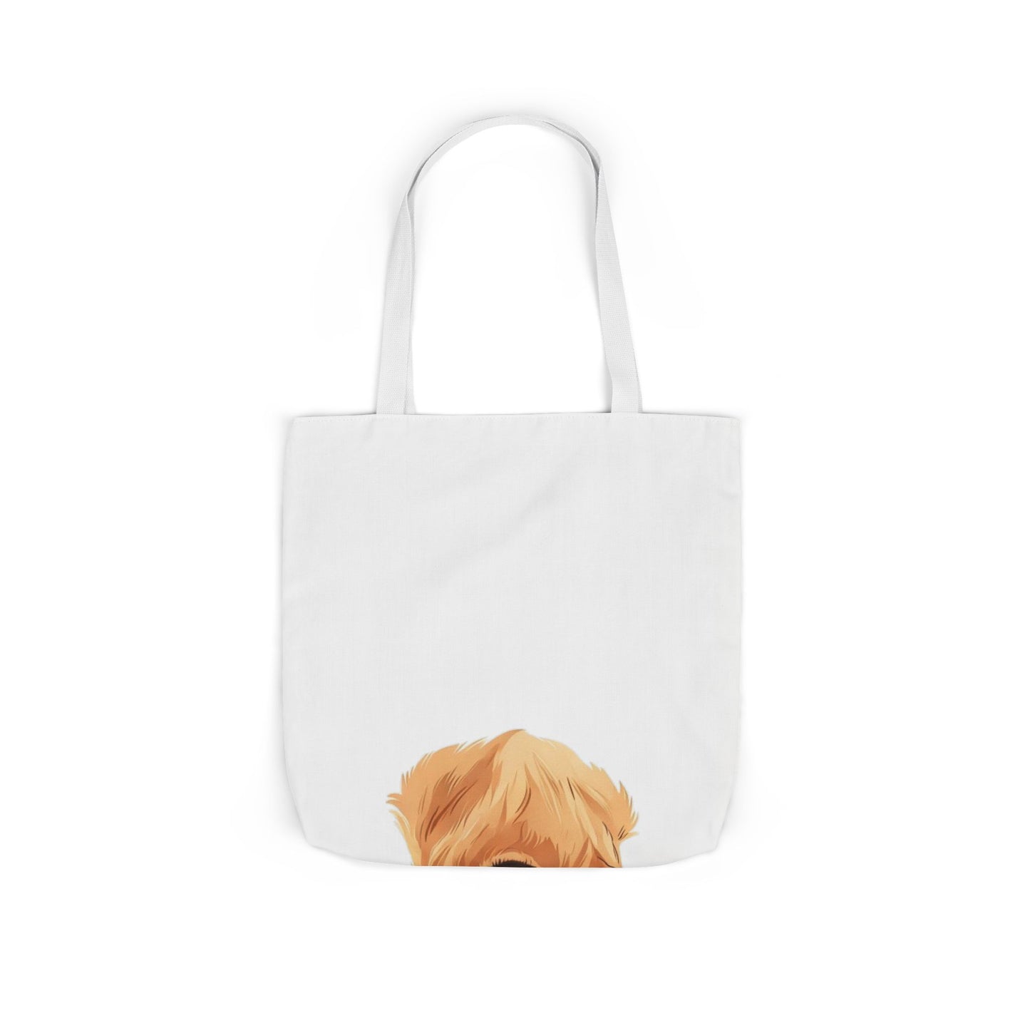 Golden Mom Tote Bag - Illustrated Canvas Tote