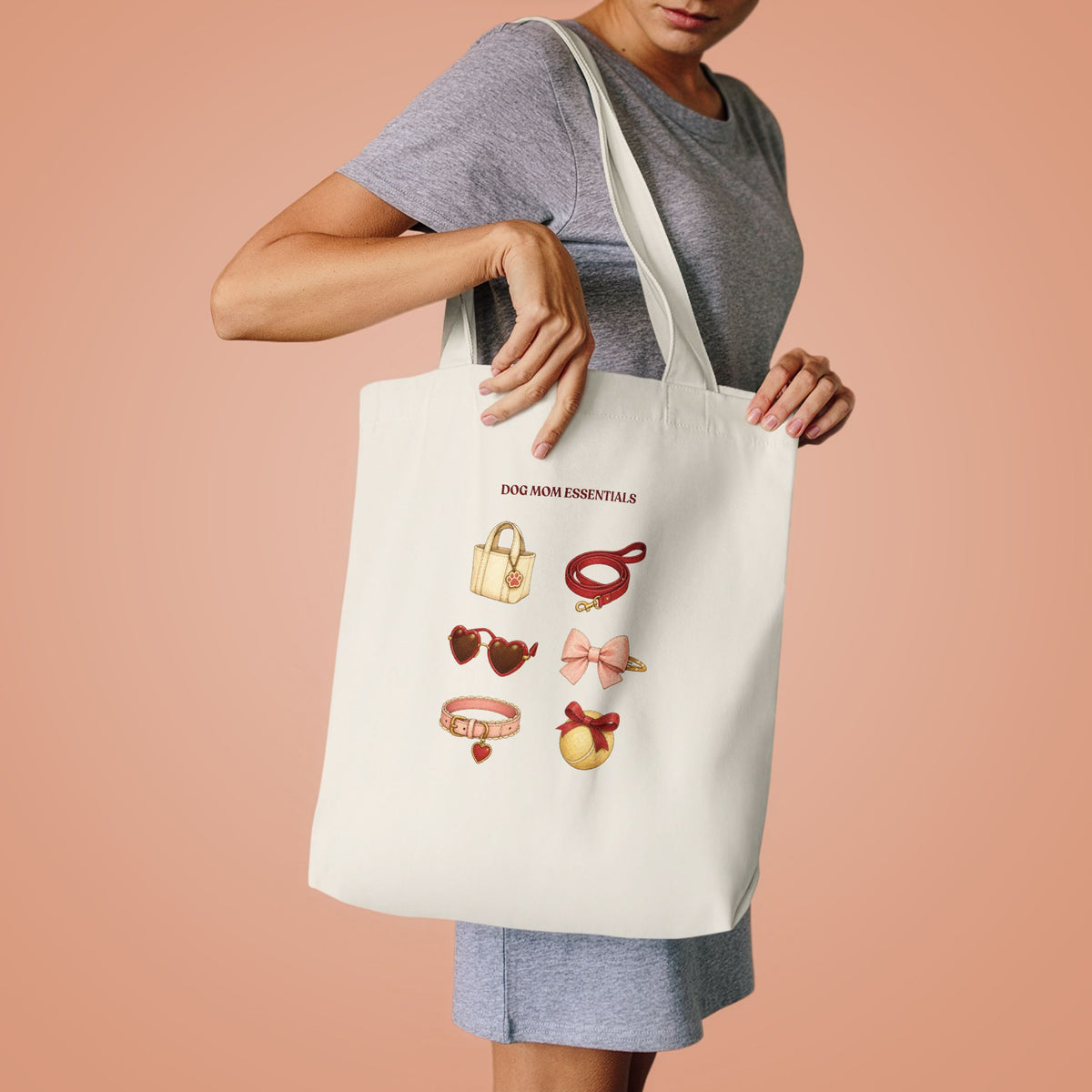 Dog Mom Essentials — Canvas Tote