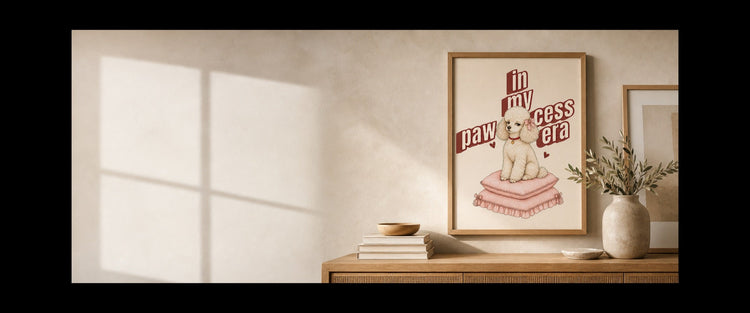 The Dog Mom Society print series