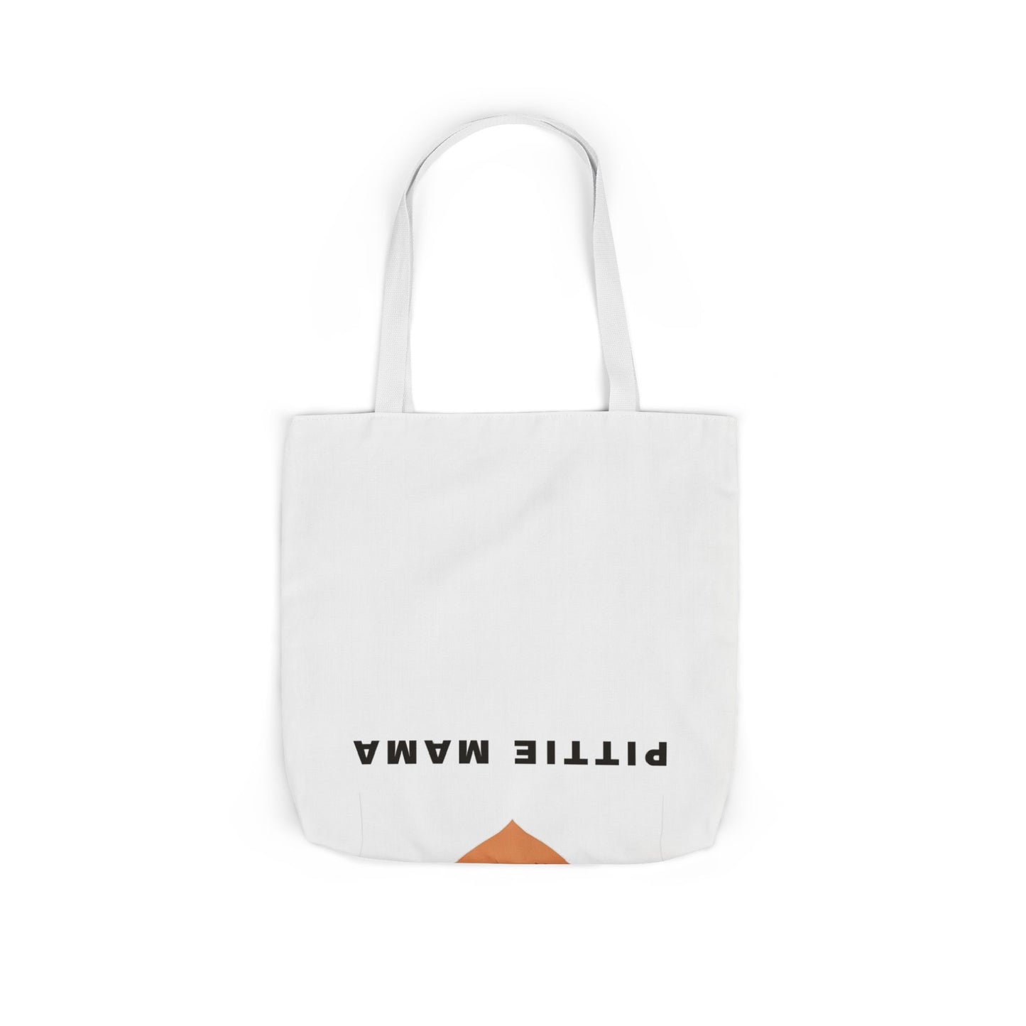 Pittie Mama Tote Bag - Illustrated Canvas Tote