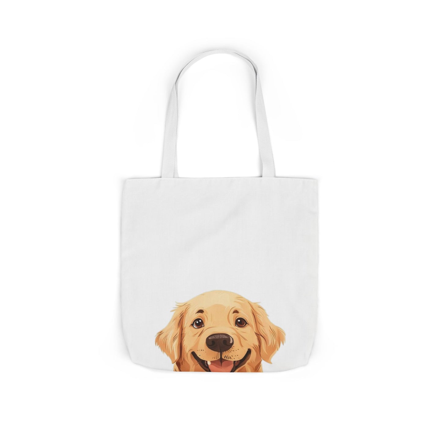 Golden Mom Tote Bag - Illustrated Canvas Tote