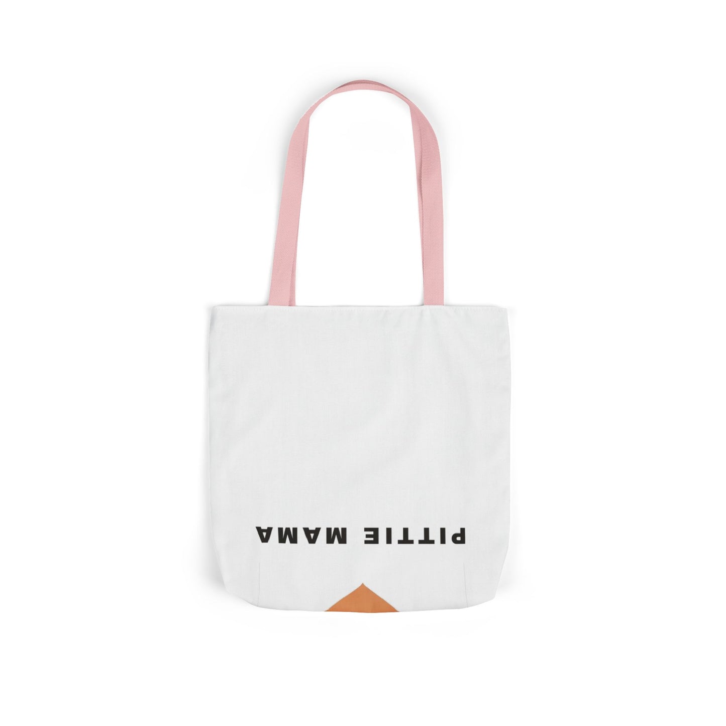 Pittie Mama Tote Bag - Illustrated Canvas Tote