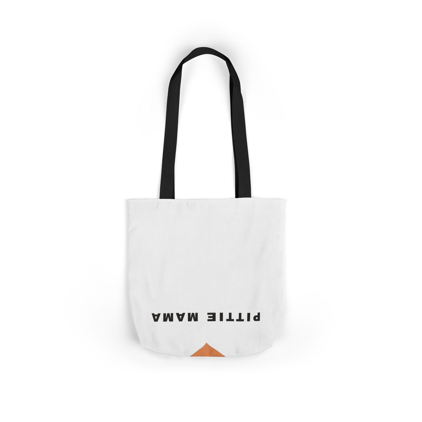 Pittie Mama Tote Bag - Illustrated Canvas Tote
