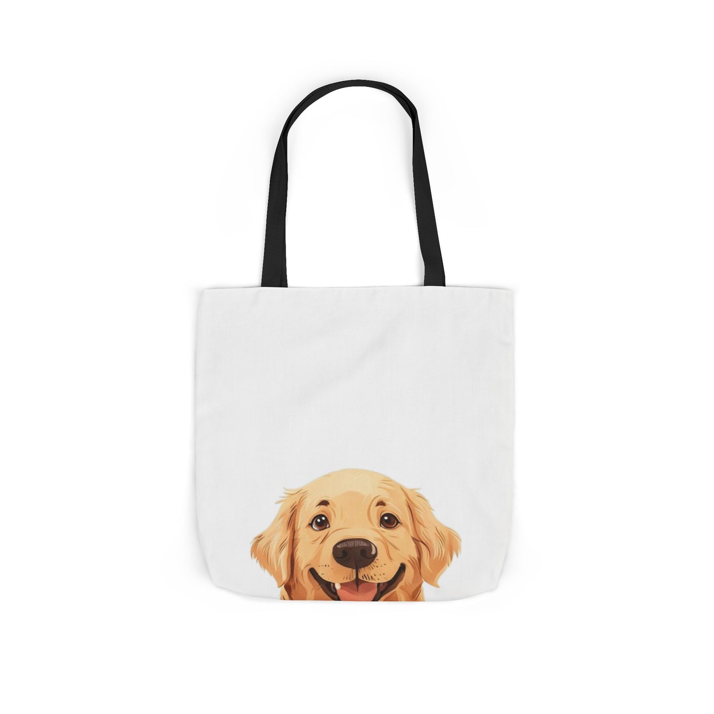 Golden Mom Tote Bag - Illustrated Canvas Tote