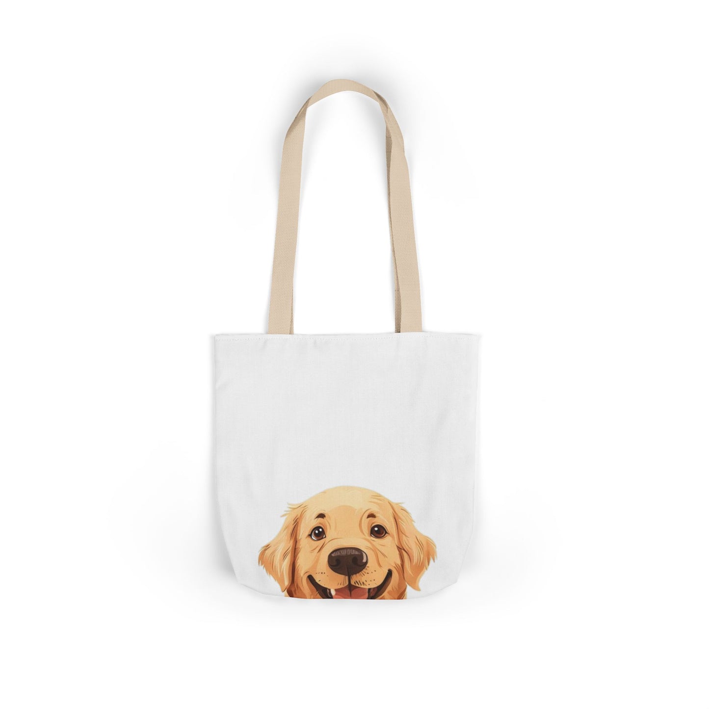 Golden Mom Tote Bag - Illustrated Canvas Tote