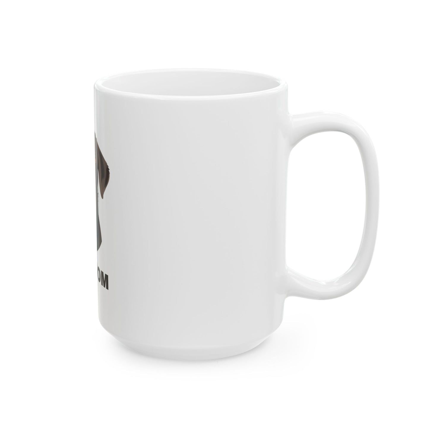 Lab Mom Mug - Illustrated Ceramic Coffee Mug