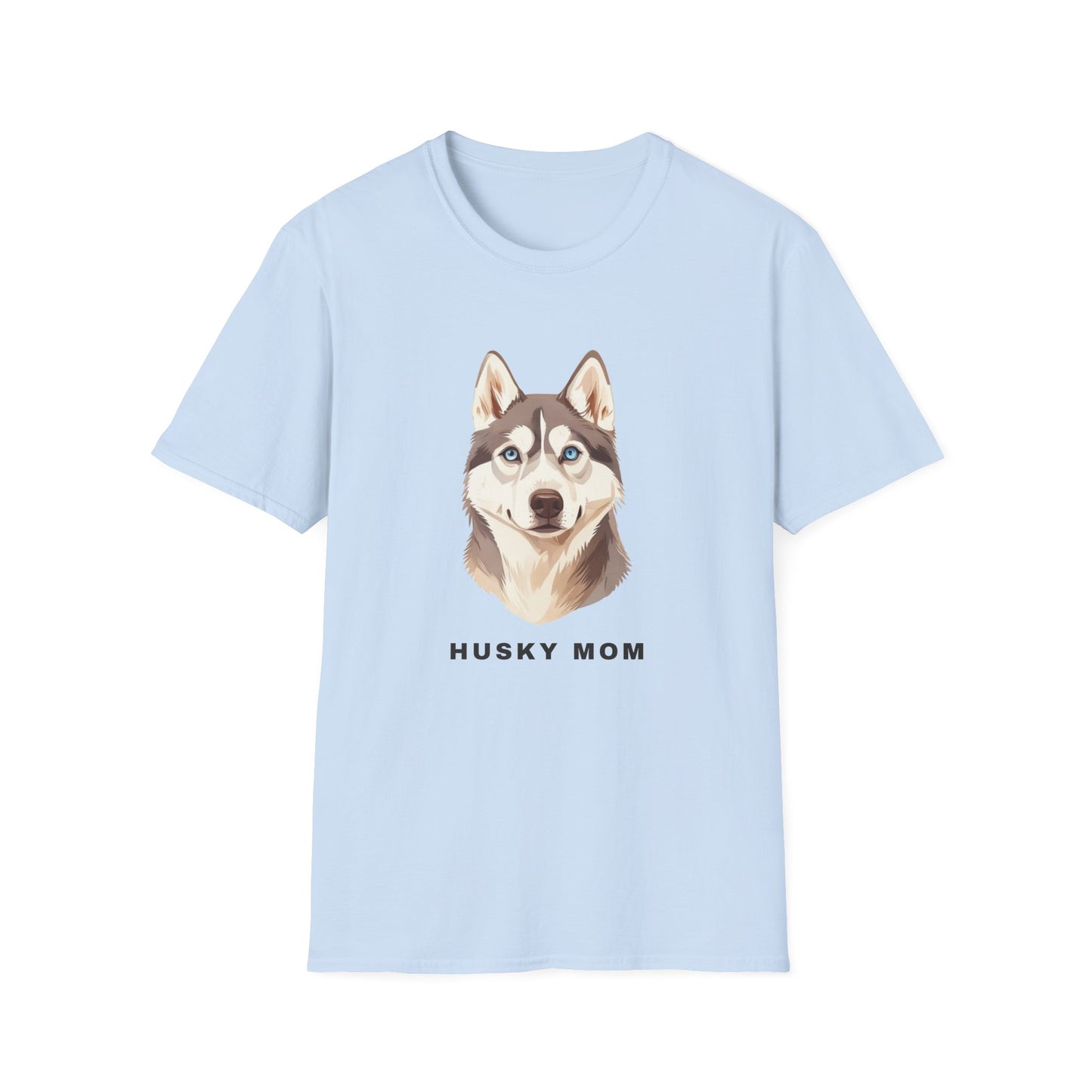 Husky Mom Shirt - Illustrated Portrait Tee