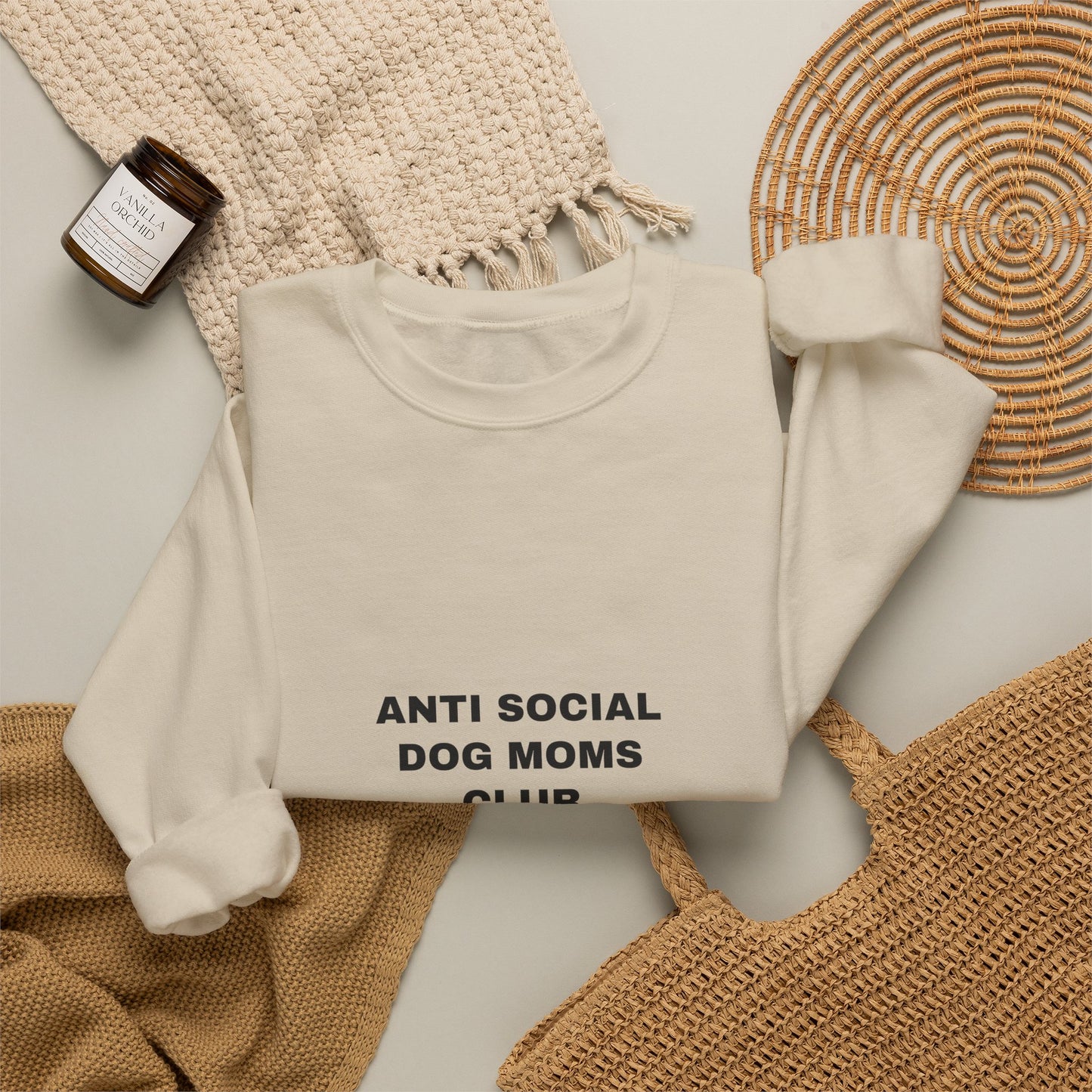 Anti Social Dog Moms Club Sweatshirt
