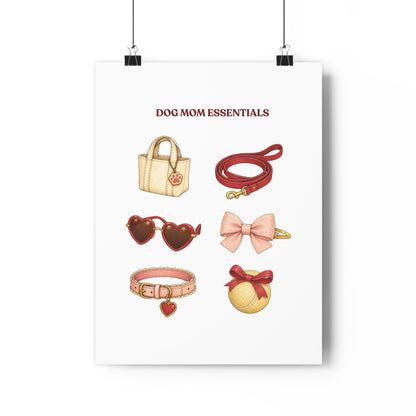 Dog Mom Essentials — Giclée Art Print