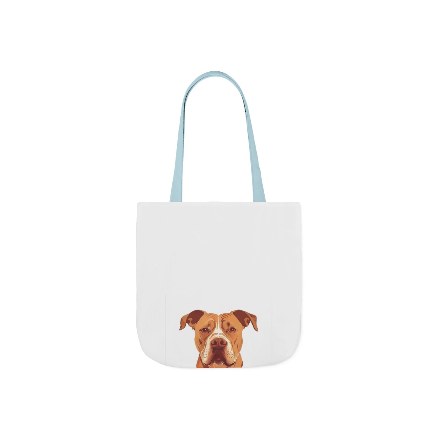 Pittie Mama Tote Bag - Illustrated Canvas Tote