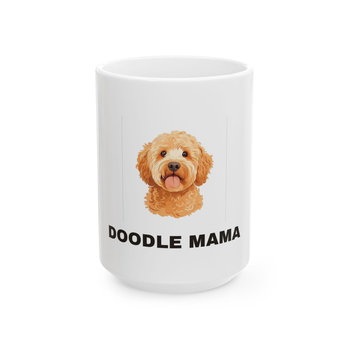 Doodle Mama Mug - Illustrated Ceramic Coffee Mug