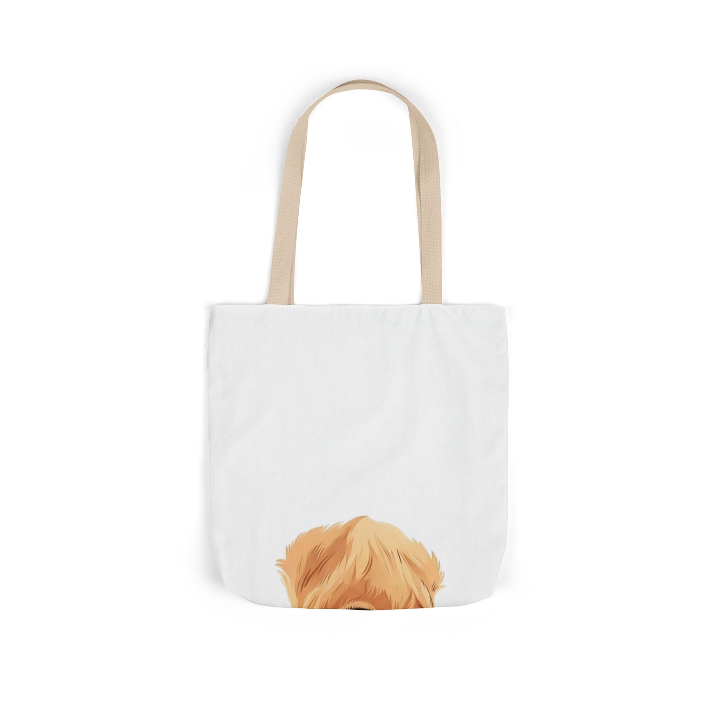 Golden Mom Tote Bag - Illustrated Canvas Tote