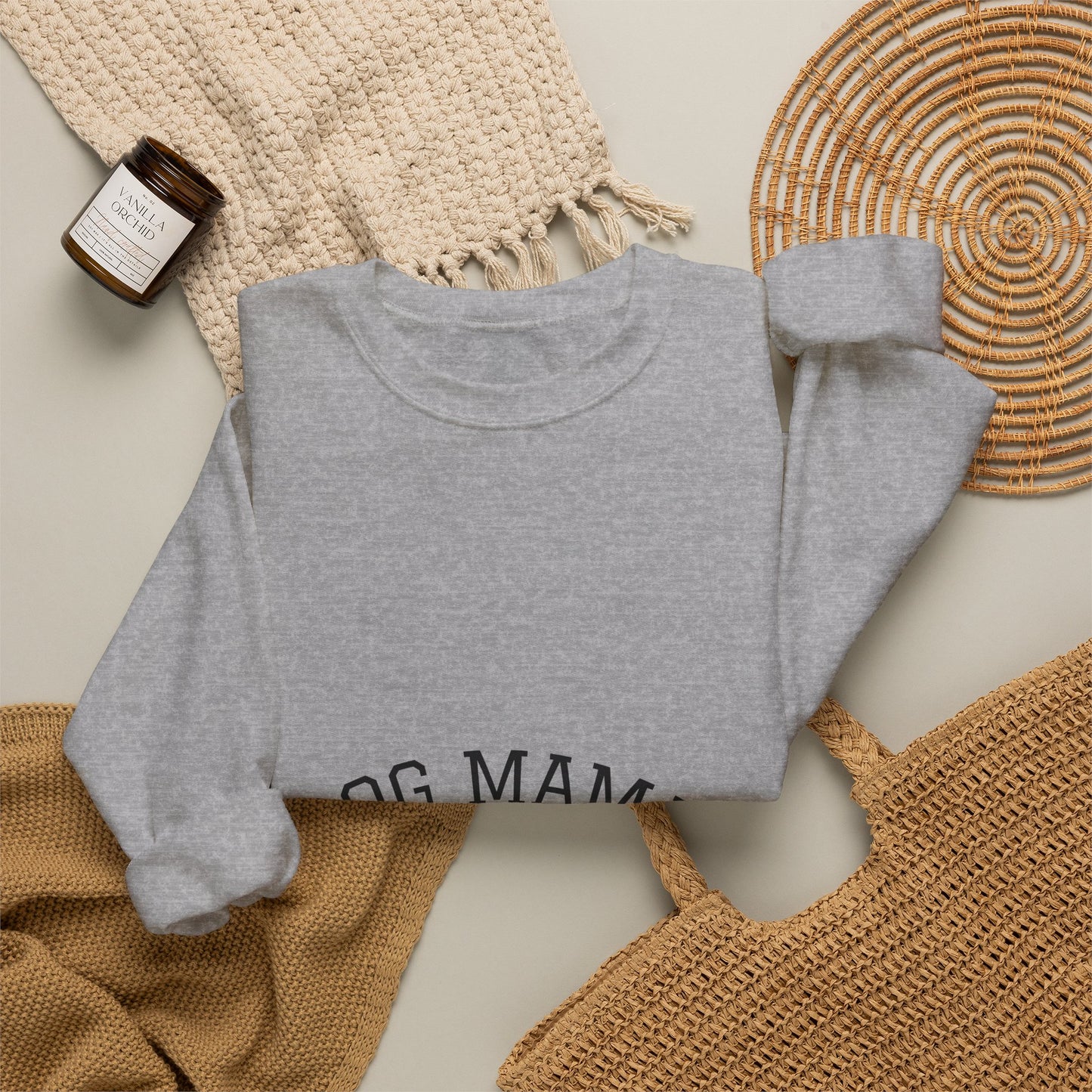 Dog Mama Sweatshirt - Cozy Crewneck for Dog Moms | Est. 2026