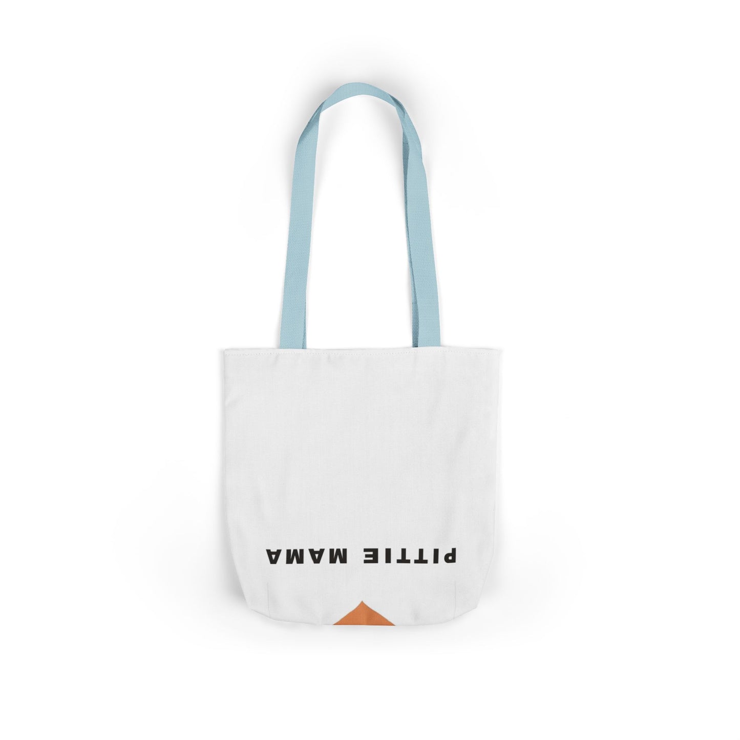 Pittie Mama Tote Bag - Illustrated Canvas Tote
