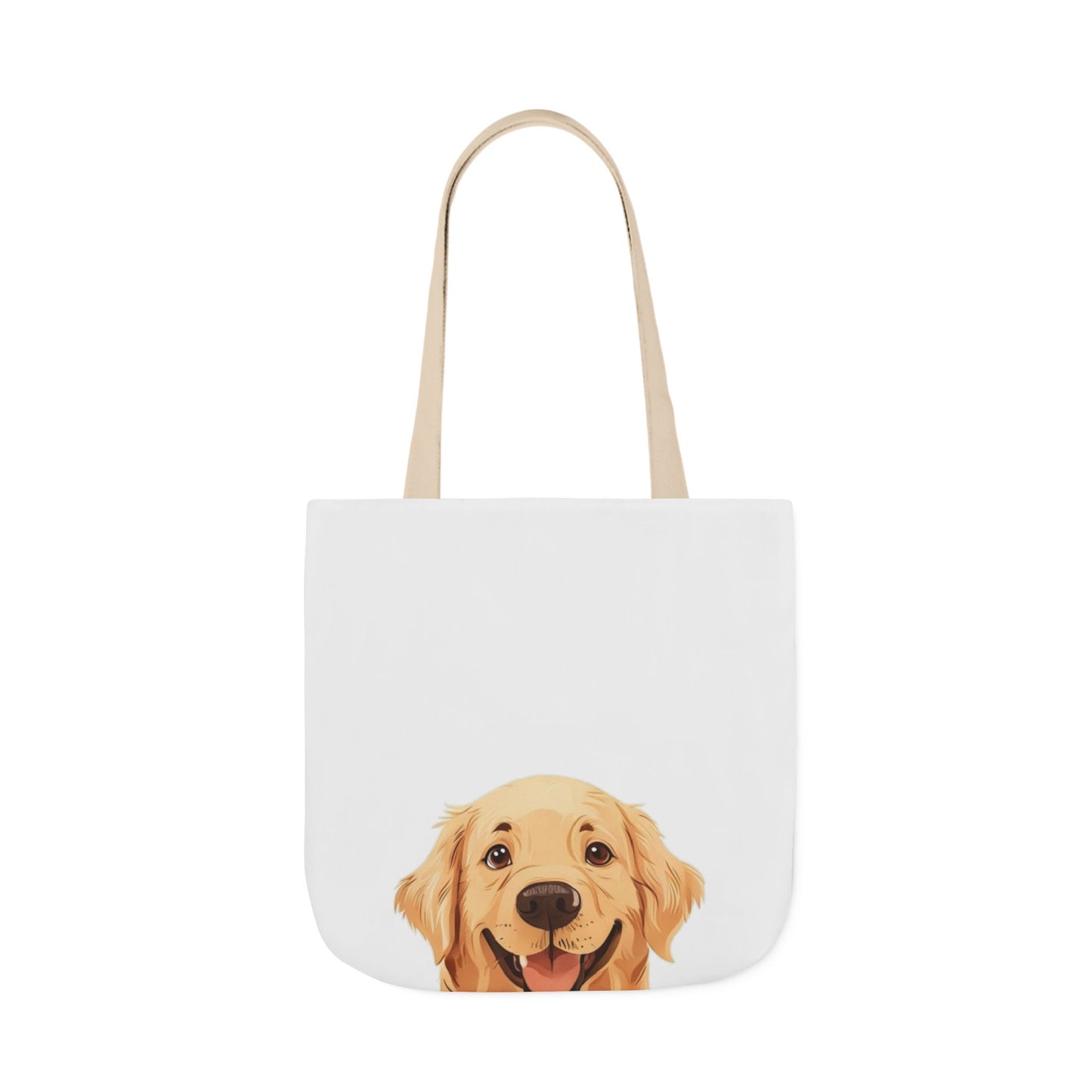 Golden Mom Tote Bag - Illustrated Canvas Tote