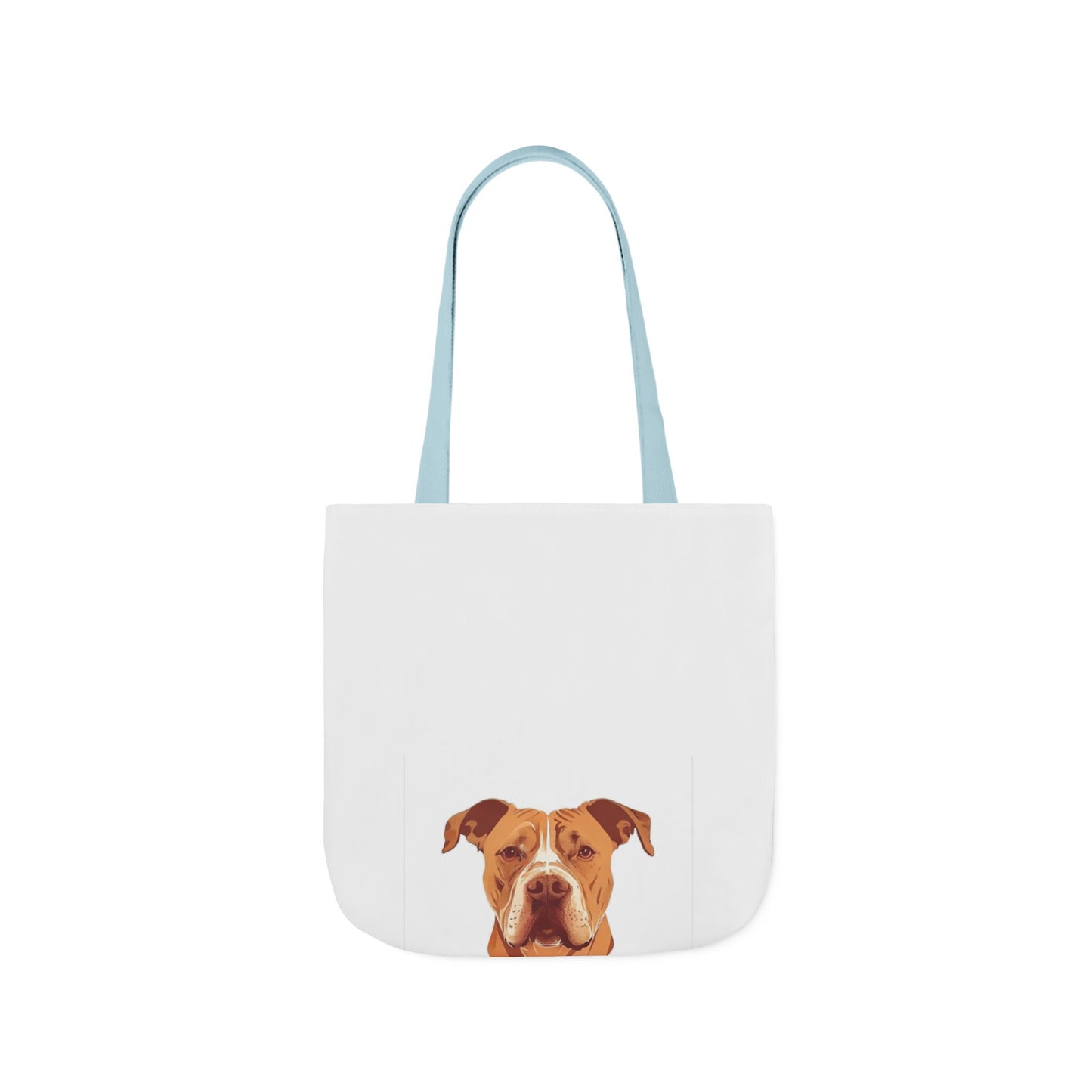 Pittie Mama Tote Bag - Illustrated Canvas Tote
