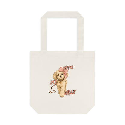 Bite My Bills — Canvas Tote