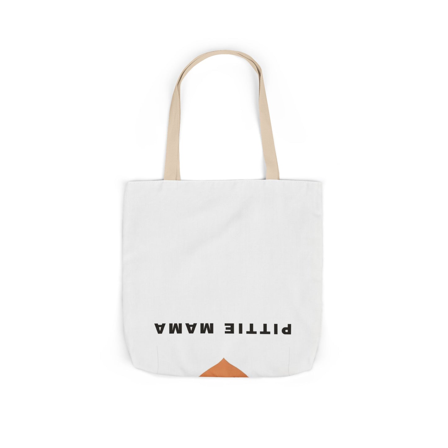 Pittie Mama Tote Bag - Illustrated Canvas Tote