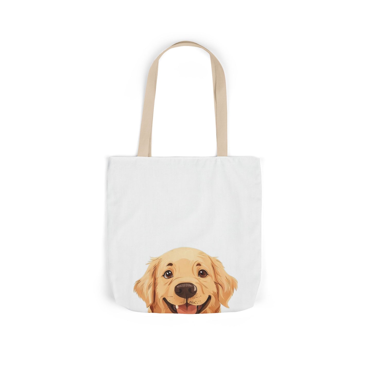Golden Mom Tote Bag - Illustrated Canvas Tote