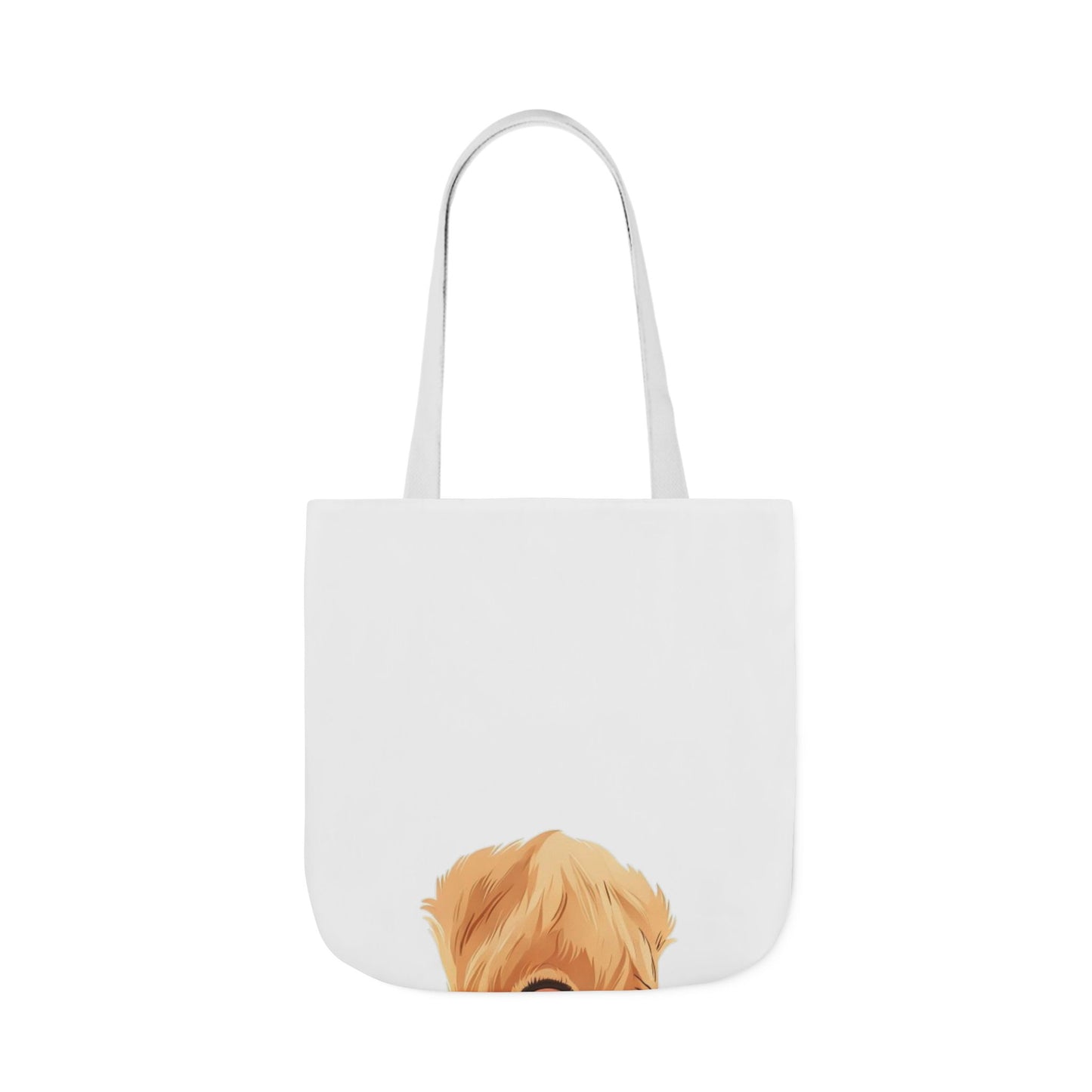 Golden Mom Tote Bag - Illustrated Canvas Tote