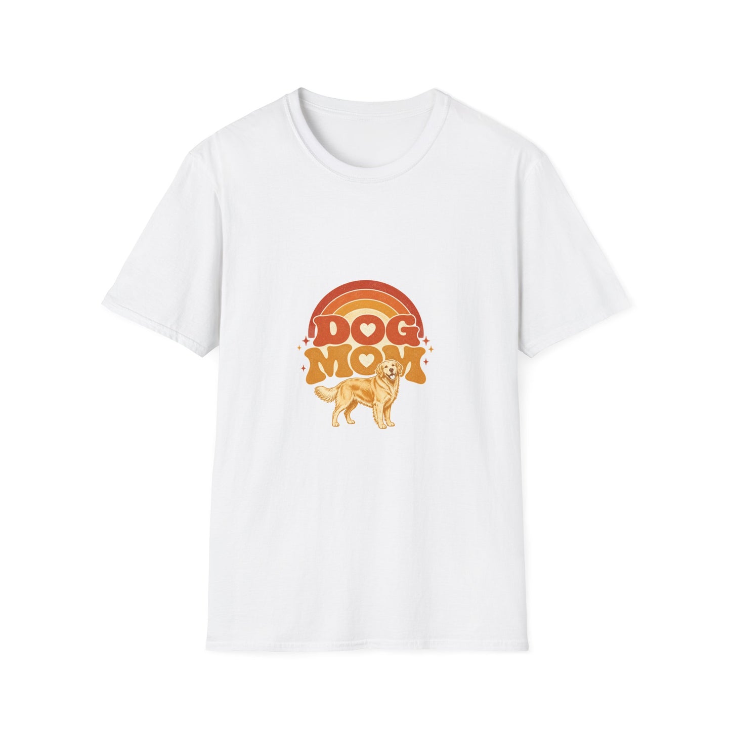 Dog Mom Shirt - Retro Golden Retriever Tee | Gift for Dog Mom