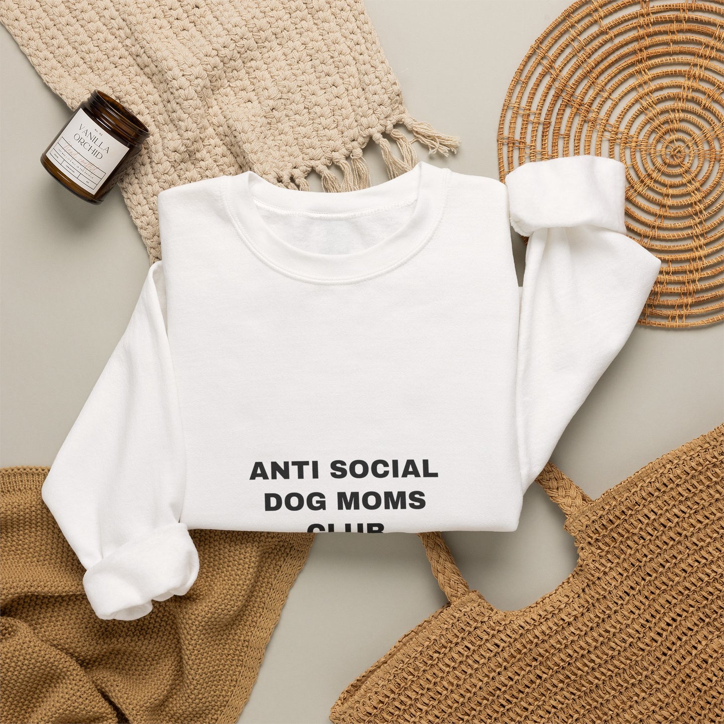 Anti Social Dog Moms Club Sweatshirt