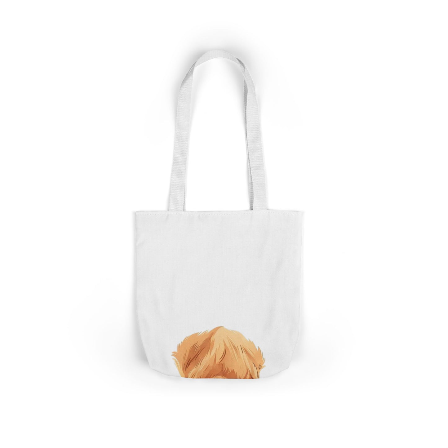 Golden Mom Tote Bag - Illustrated Canvas Tote