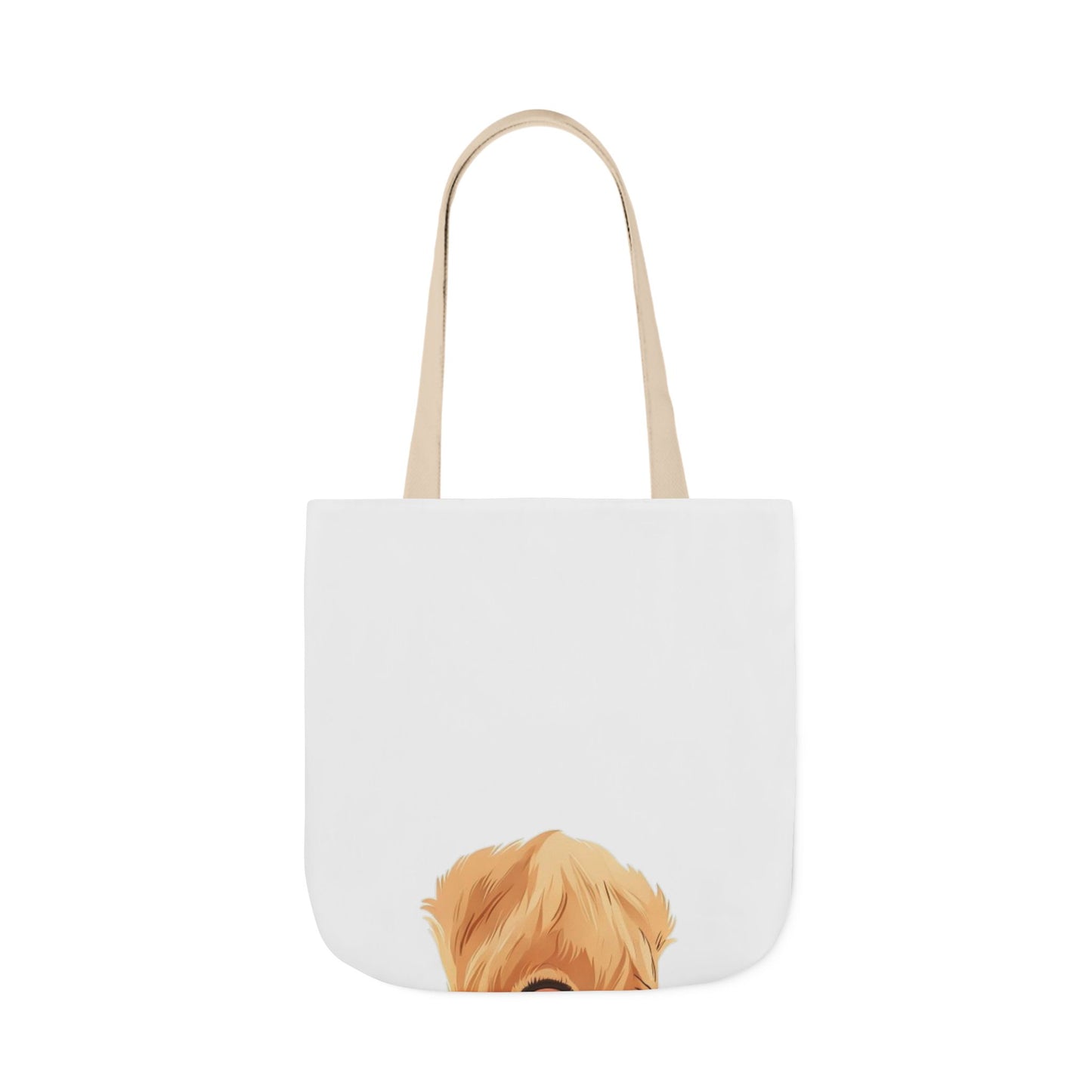 Golden Mom Tote Bag - Illustrated Canvas Tote