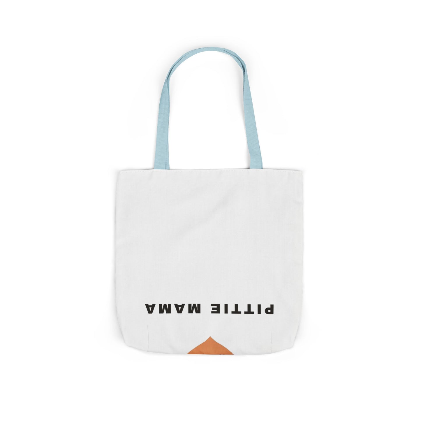 Pittie Mama Tote Bag - Illustrated Canvas Tote
