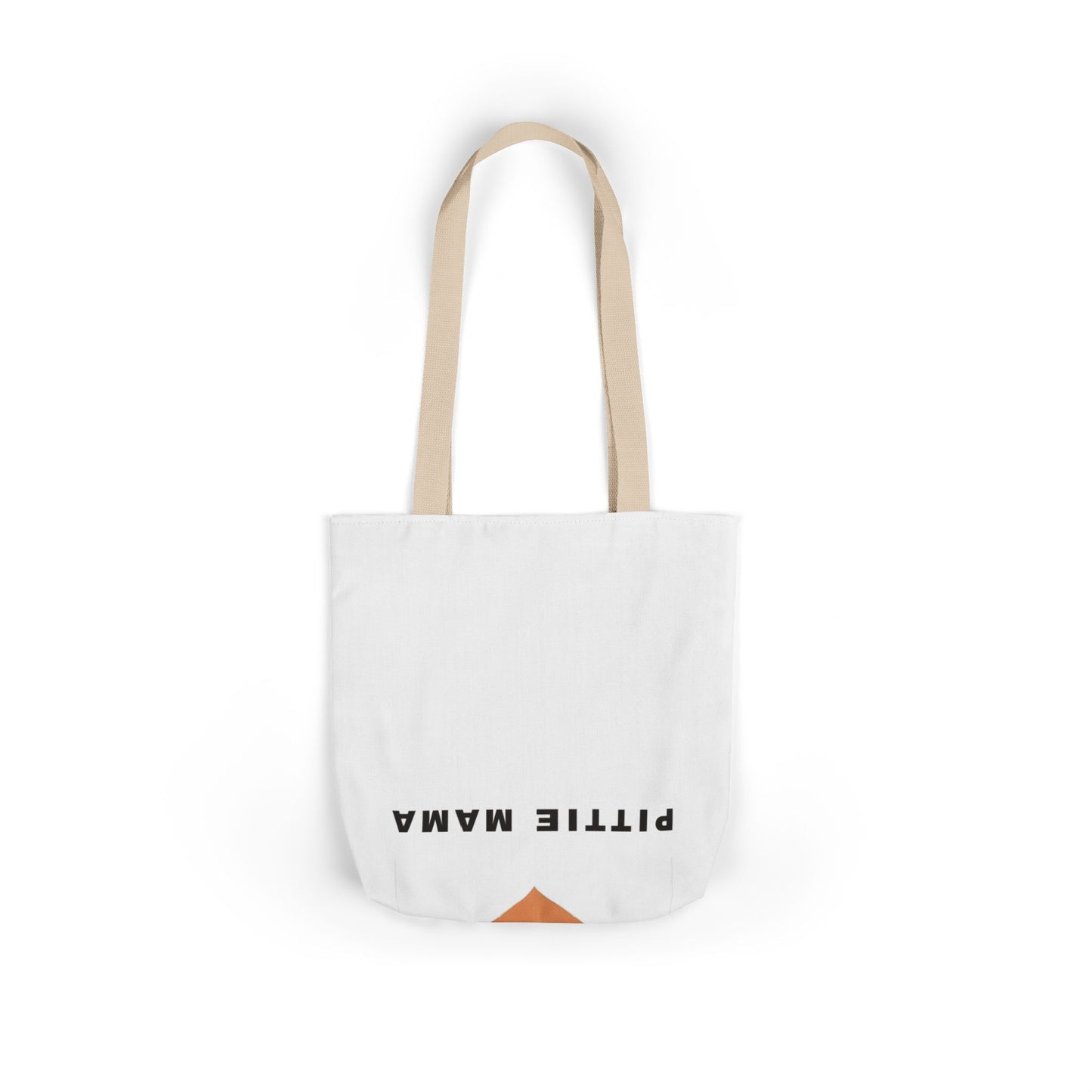 Pittie Mama Tote Bag - Illustrated Canvas Tote