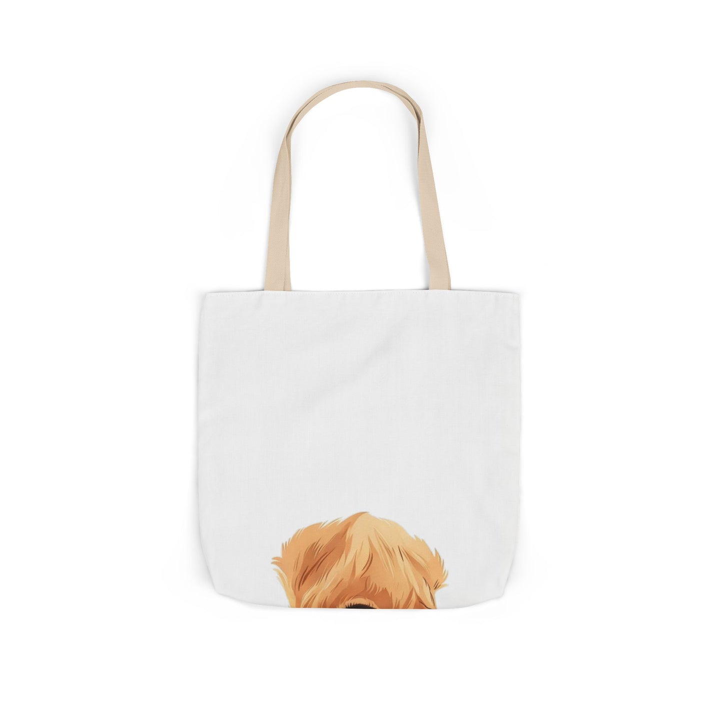 Golden Mom Tote Bag - Illustrated Canvas Tote