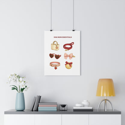 Dog Mom Essentials — Giclée Art Print