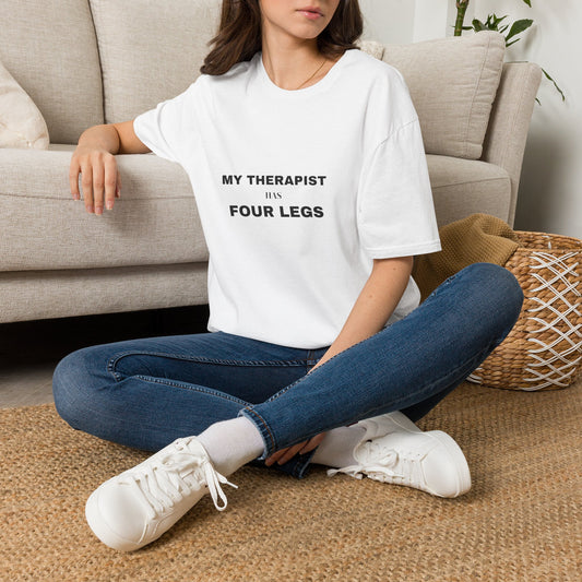 My Therapist Has Four Legs Shirt - Funny Dog Tee