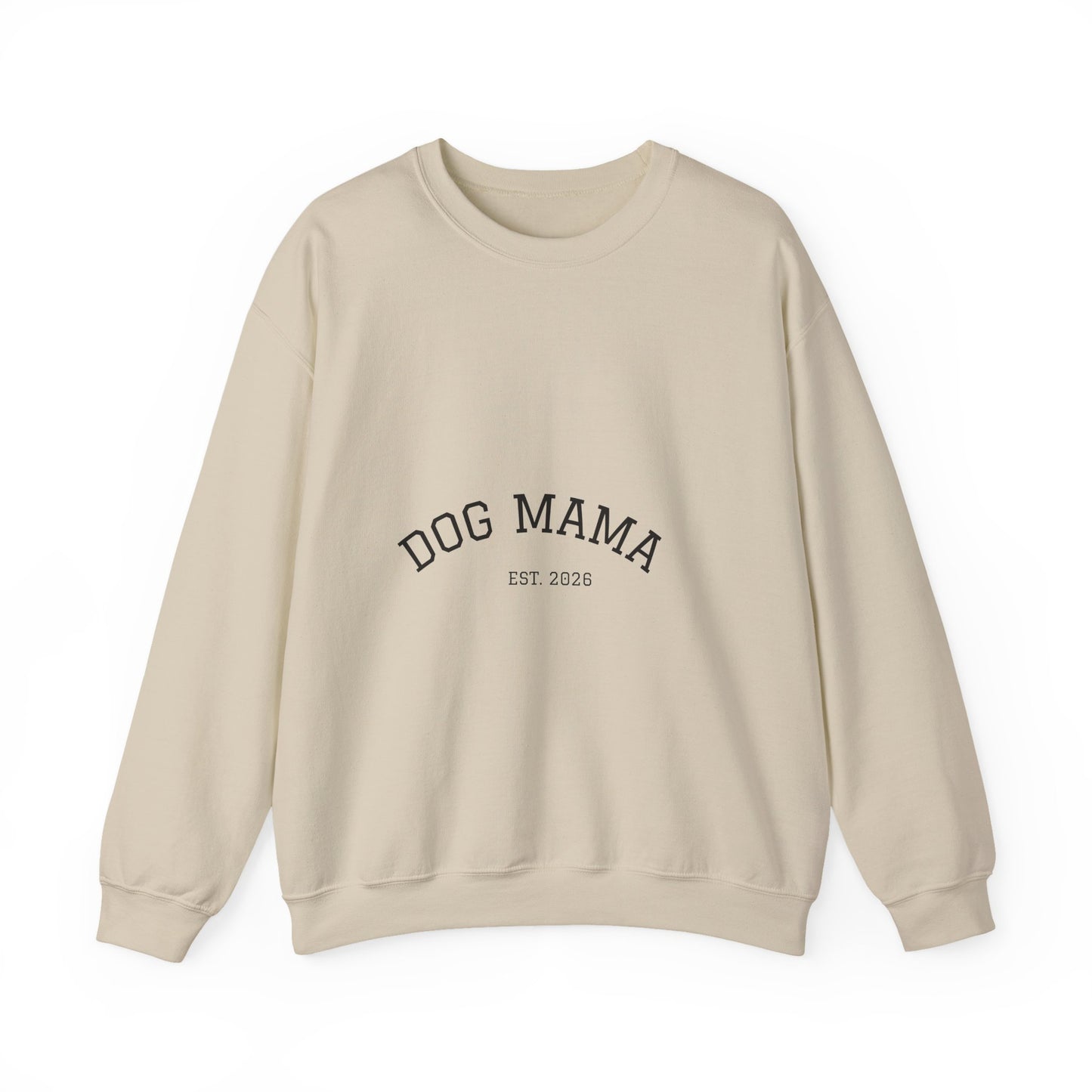 Dog Mama Sweatshirt - Cozy Crewneck for Dog Moms | Est. 2026