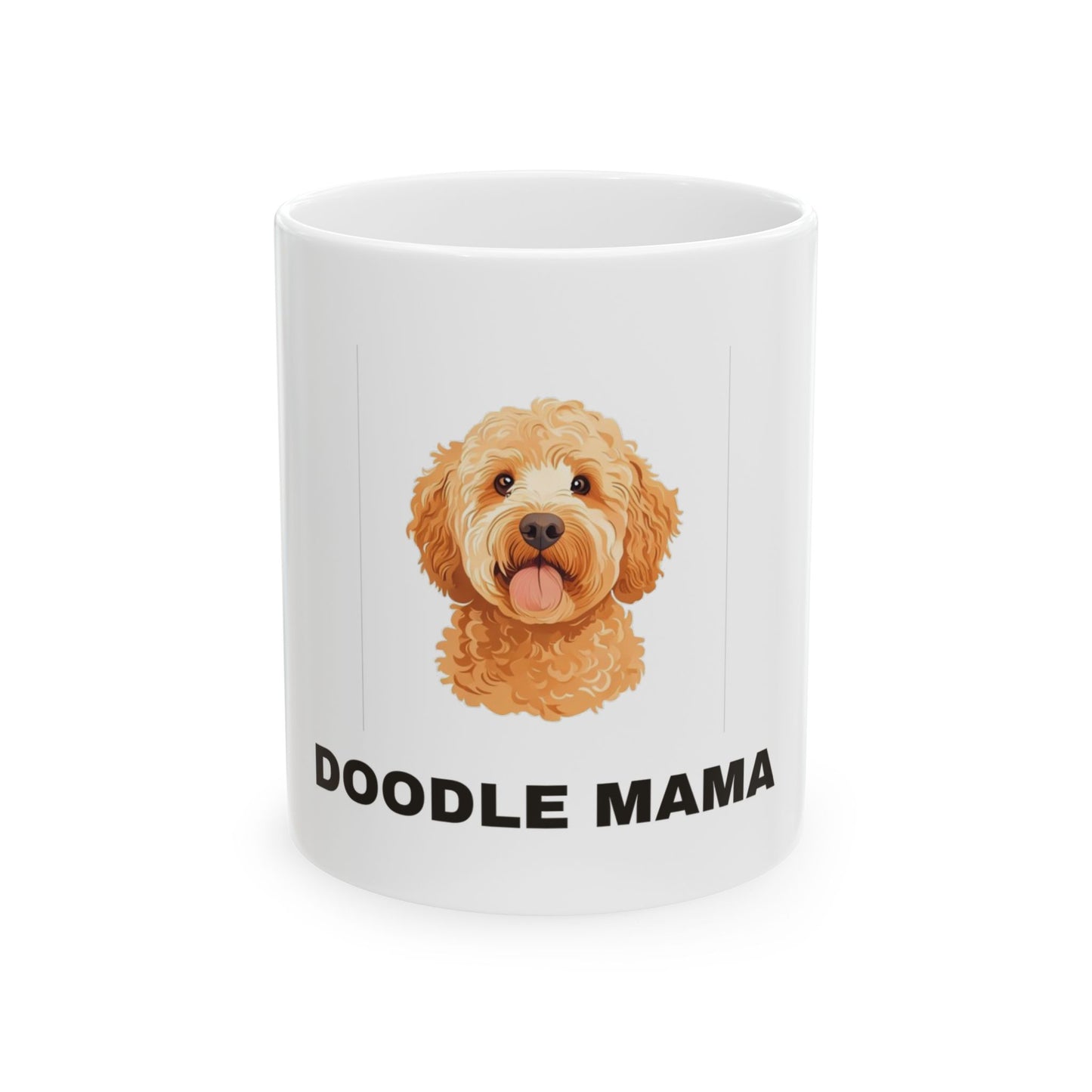 Doodle Mama Mug - Illustrated Ceramic Coffee Mug