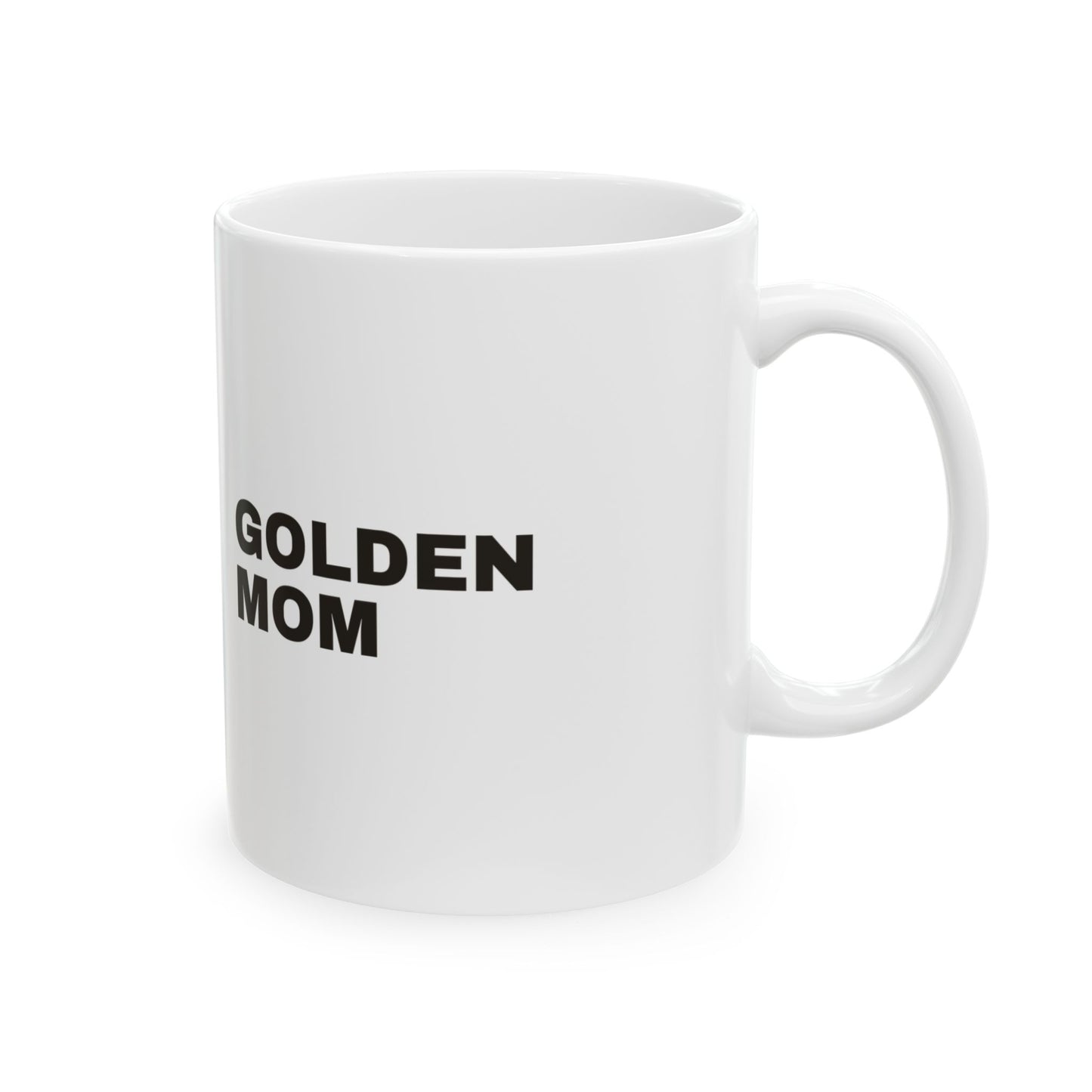 Golden Retriever Mom Mug - Illustrated Ceramic Mug