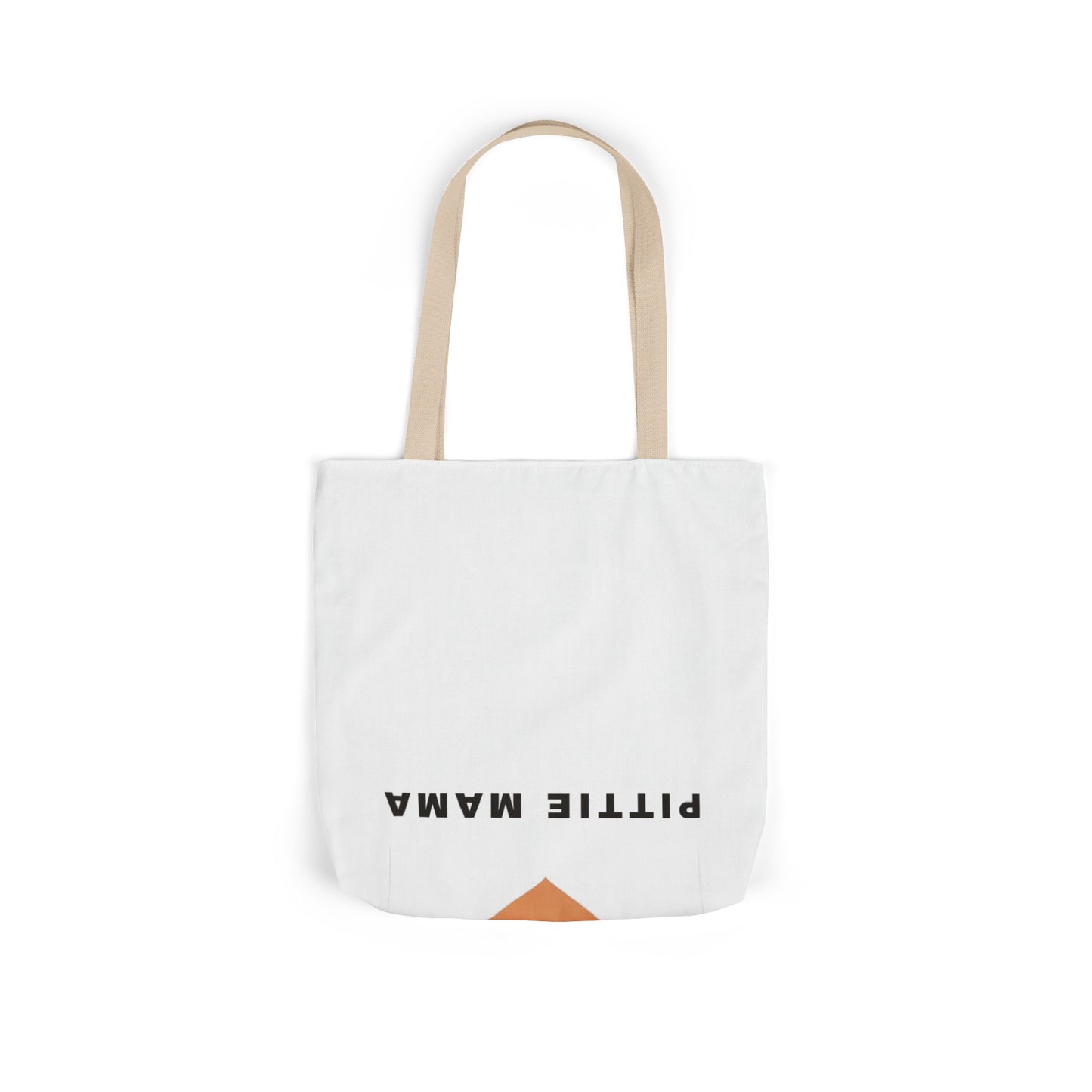 Pittie Mama Tote Bag - Illustrated Canvas Tote