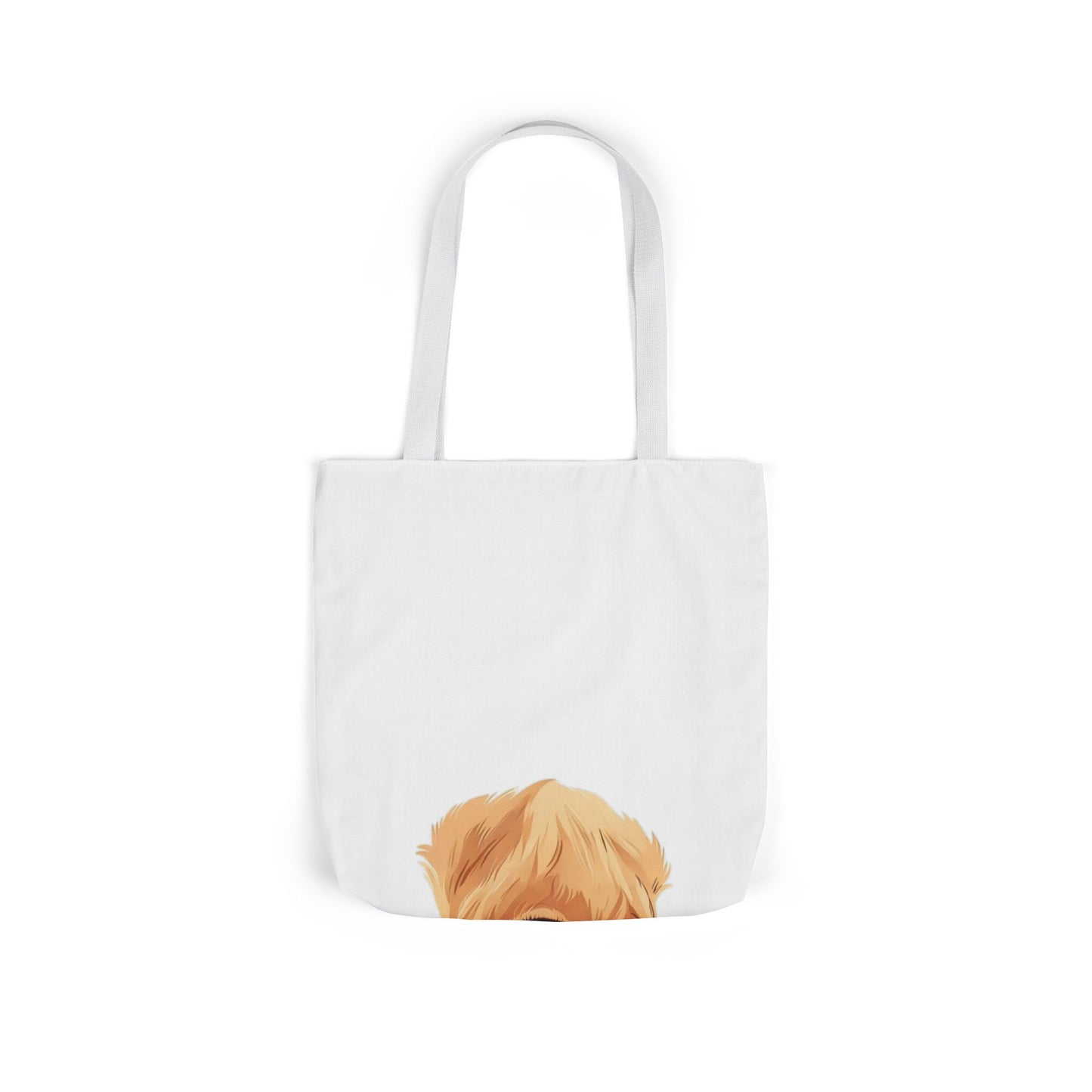 Golden Mom Tote Bag - Illustrated Canvas Tote
