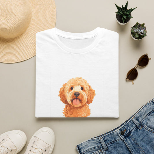 Doodle Mama Shirt - Goldendoodle Portrait Tee