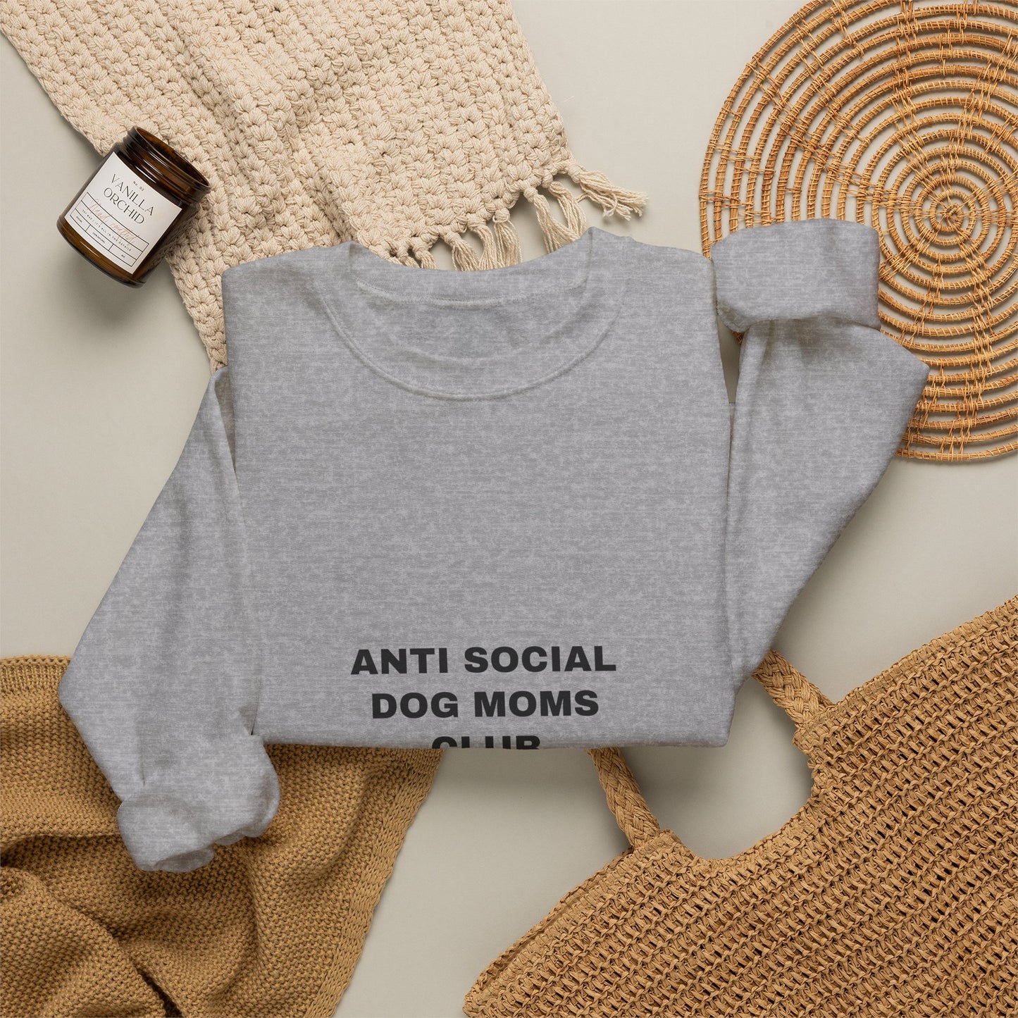 Anti Social Dog Moms Club Sweatshirt