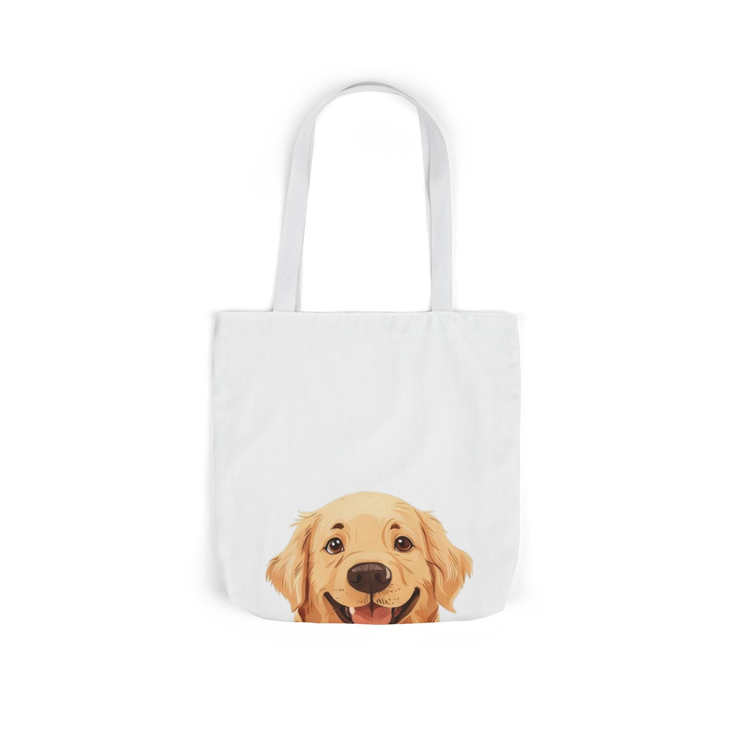 Golden Mom Tote Bag - Illustrated Canvas Tote