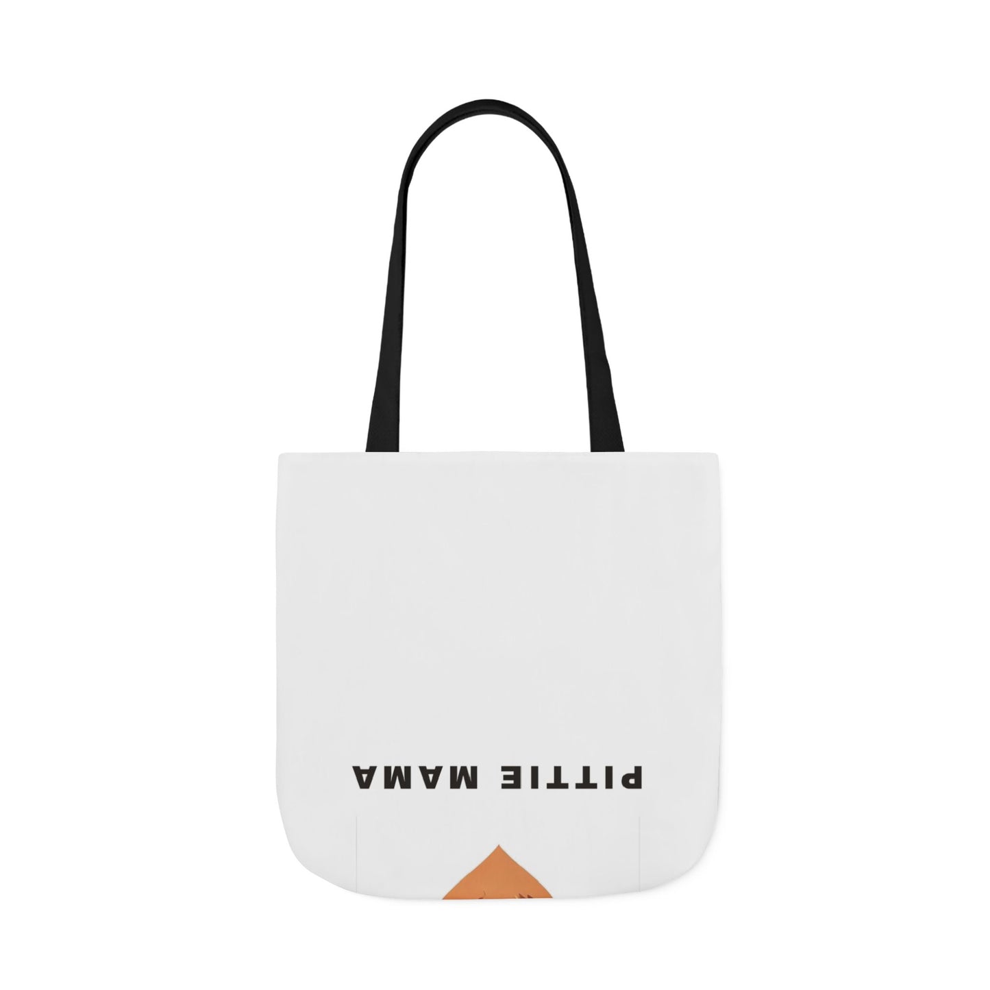 Pittie Mama Tote Bag - Illustrated Canvas Tote