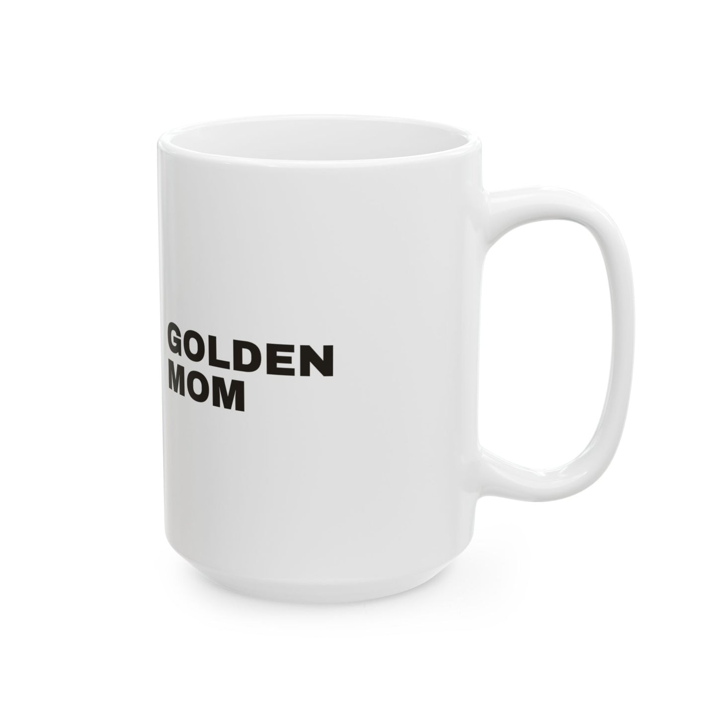 Golden Retriever Mom Mug - Illustrated Ceramic Mug