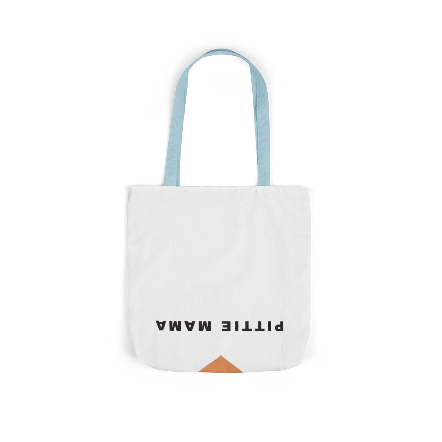 Pittie Mama Tote Bag - Illustrated Canvas Tote