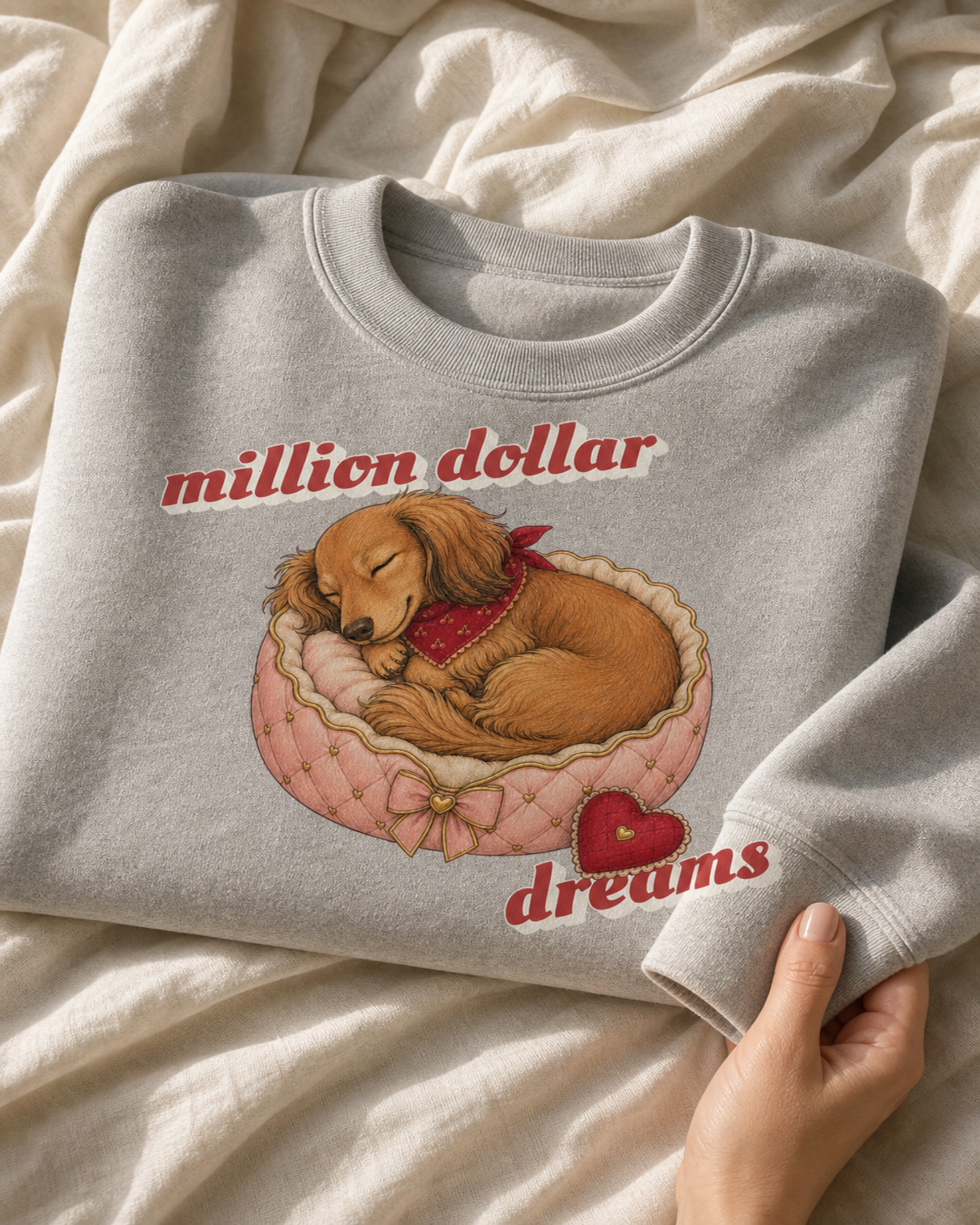 Million Dollar Dreams print detail
