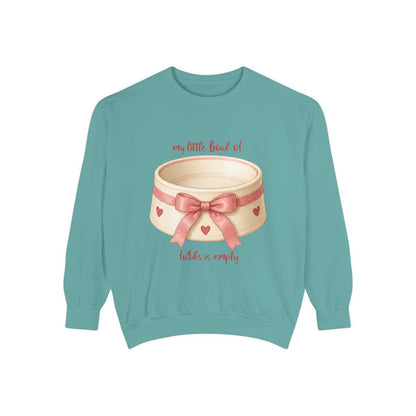 My Little Bowl Is Empty in Seafoam