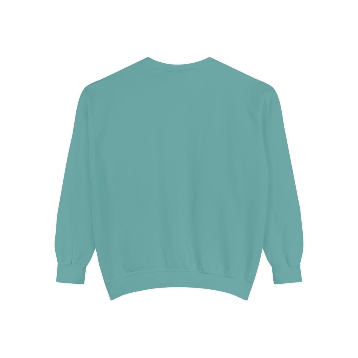 Official Heart Barker garment-dyed sweatshirt in Seafoam, back